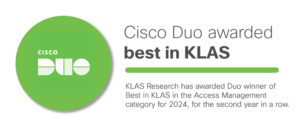 Cisco Duo wins Greatest in KLAS once more for the second yr in a row – World Web News Blog